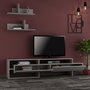 Hanah Home Mueble de TV Gara - Moca claro